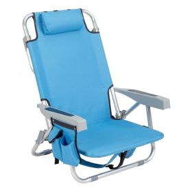 63*65*82cm Short Oxford Cloth Silver White Aluminum Tube Bearing 100kg Beach Chair Blue 63*65*82cm Short Oxford Cloth Silver White Aluminum Tube Bearing 100kg Beach Chair Blue