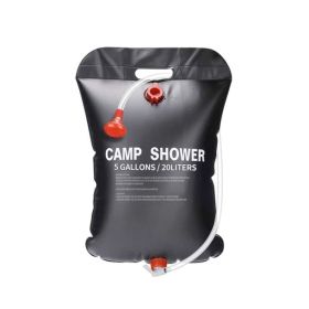 Outdoor Portable Camping Shower Water Bag for Home Use (Color: Black, Type: Camping Shower) Outdoor Portable Camping Shower Water Bag for Home Use (Color: Black, Type: Camping Shower)